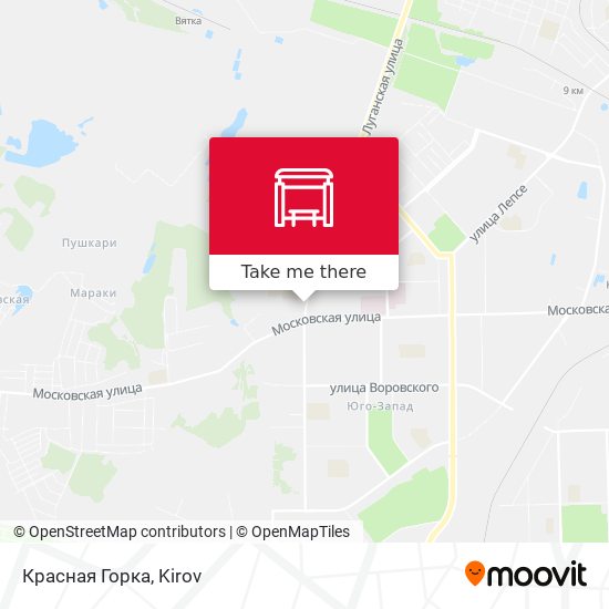 Красная Горка map