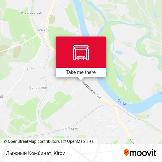 Лыжный Комбинат map