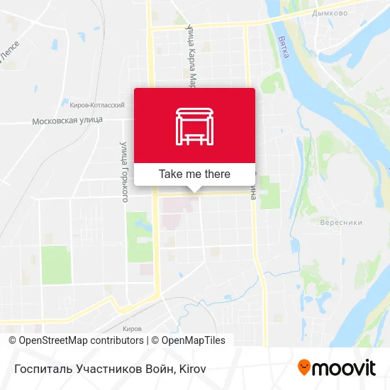 Госпиталь Участников Войн map