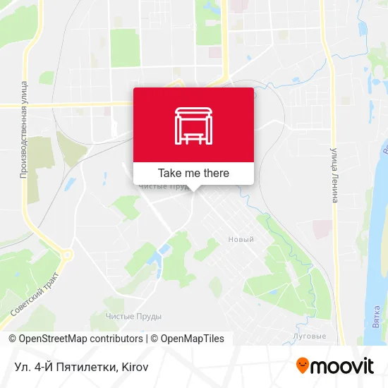 Ул. 4-Й Пятилетки map