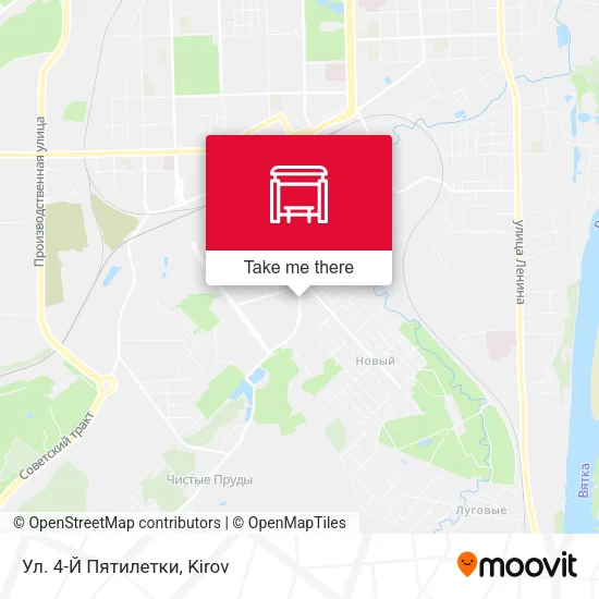 Ул. 4-Й Пятилетки map