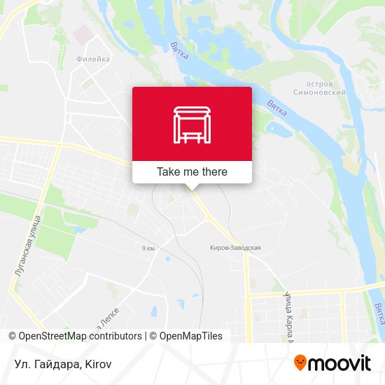 Ул. Гайдара map