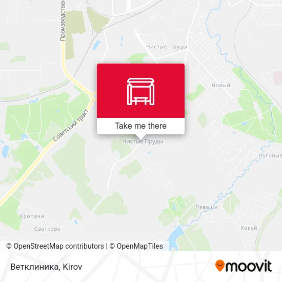 Ветклиника map