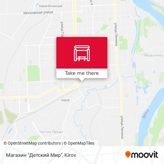 Магазин "Детский Мир" map