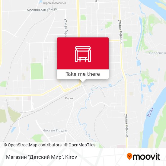 Магазин "Детский Мир" map