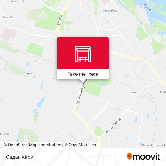 Сады map