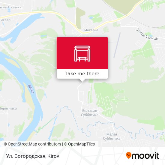 Ул. Богородская map