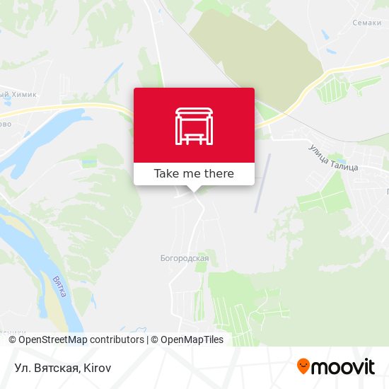 Ул. Вятская map