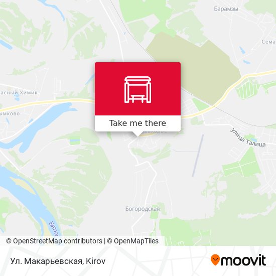 Ул. Макарьевская map