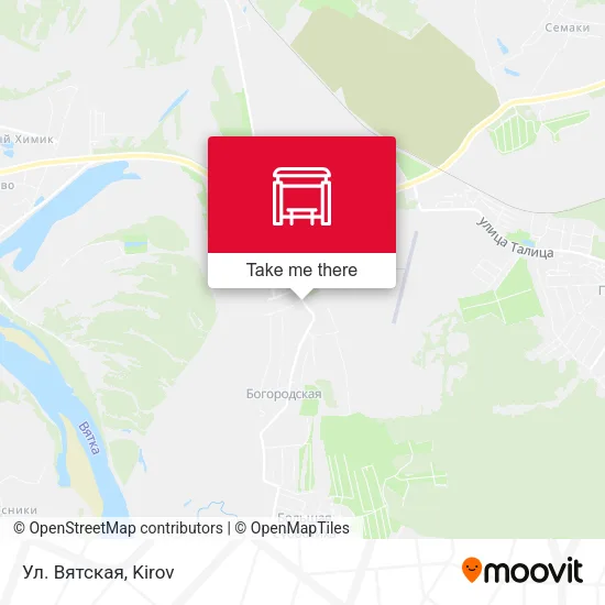 Ул. Вятская map