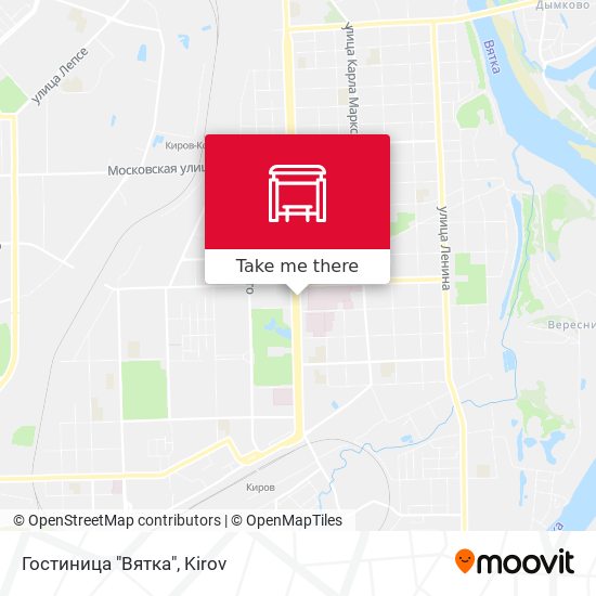 Гостиница "Вятка" map