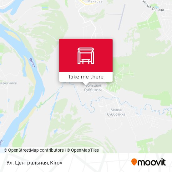 Ул. Центральная map