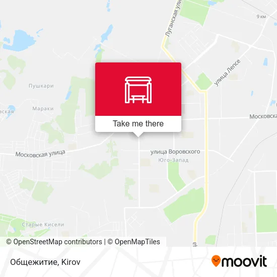 Общежитие map