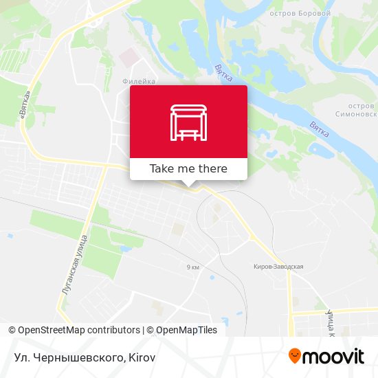 Ул. Чернышевского map