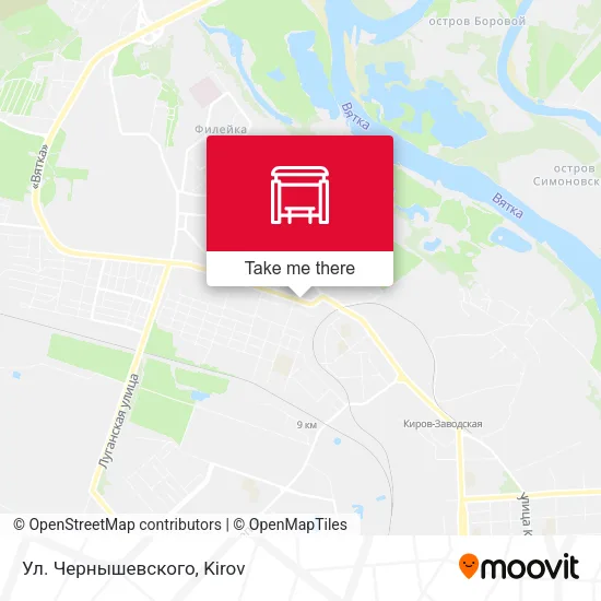 Ул. Чернышевского map