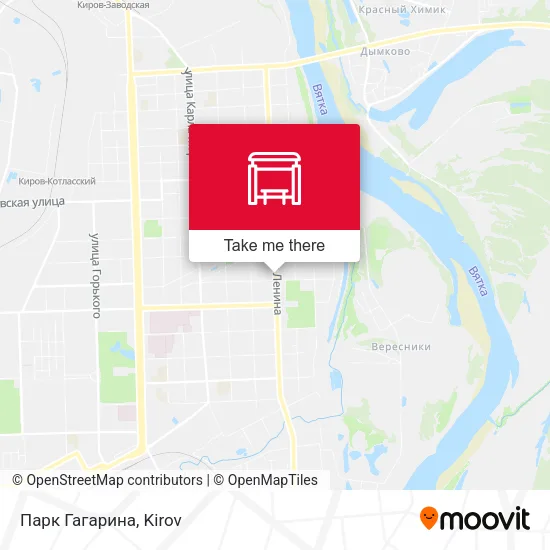 Парк Гагарина map