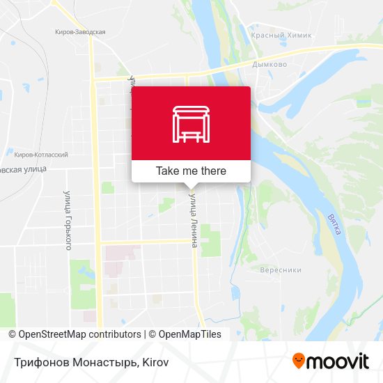 Трифонов Монастырь map