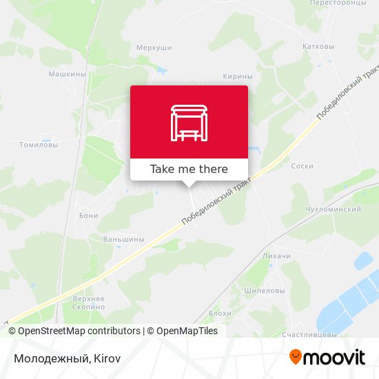 Молодежный map