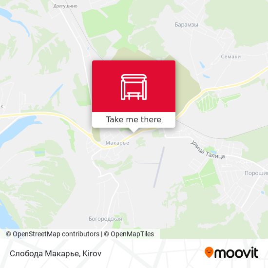 Слобода Макарье map