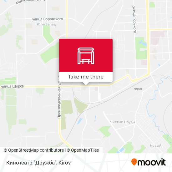 Кинотеатр "Дружба" map