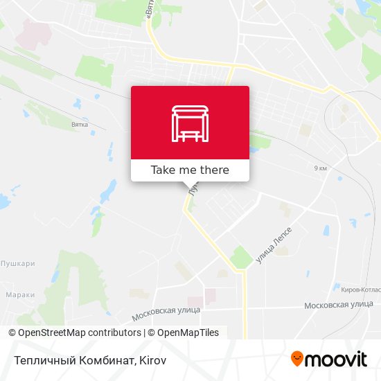 Тепличный Комбинат map