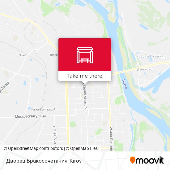 Дворец Бракосочетания map