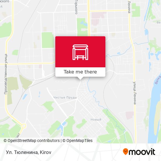 Ул. Тюленина map