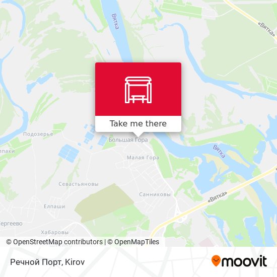 Речной Порт map