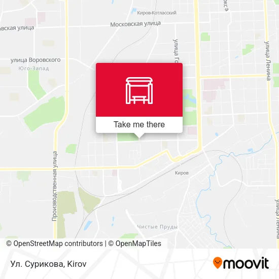 Ул. Сурикова map