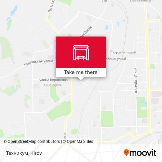 Техникум map