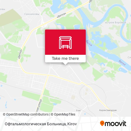 Офтальмологическая Больница map