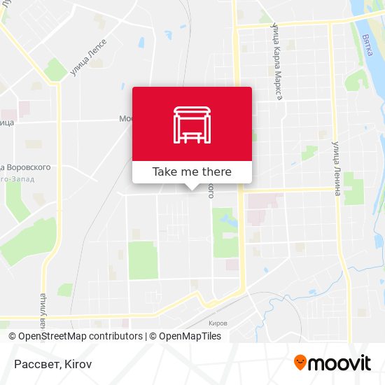 Рассвет map