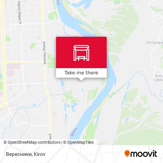 Вересники map