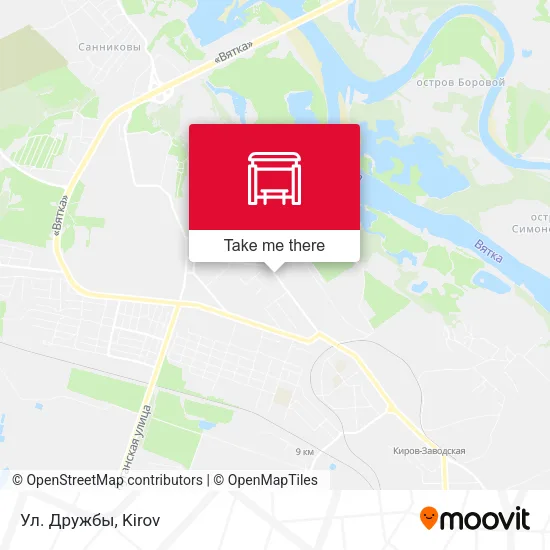 Ул. Дружбы map