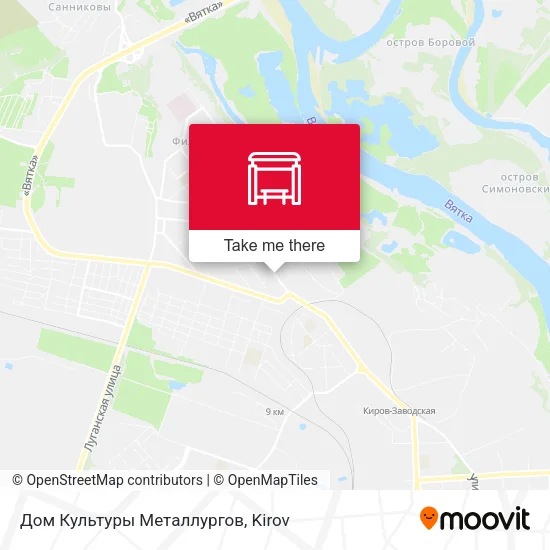 Дом Культуры Металлургов map
