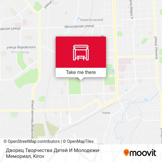 Дворец Творчества Детей И Молодежи-Мемориал map