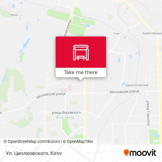 Ул. Циолковского map