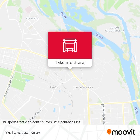 Ул. Гайдара map