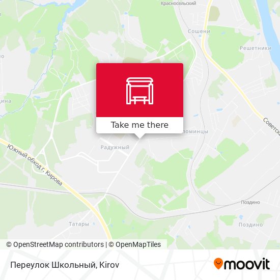 Переулок Школьный map