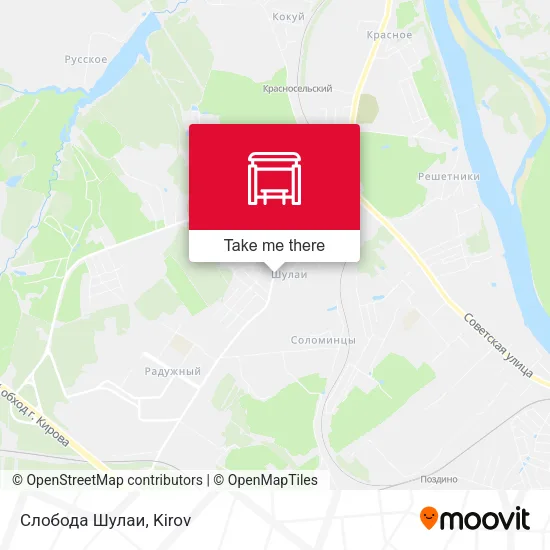 Слобода Шулаи map