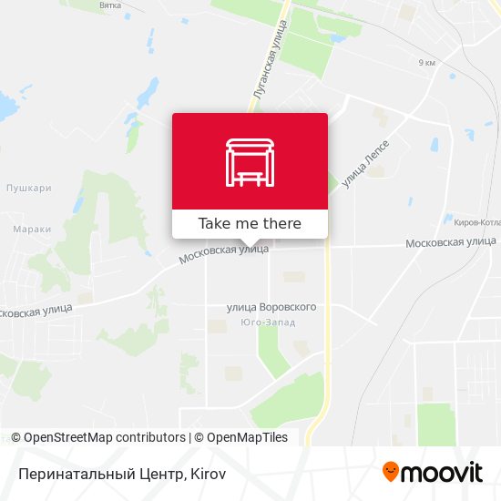 Перинатальный Центр map