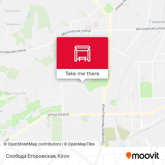 Слобода Егоровская map
