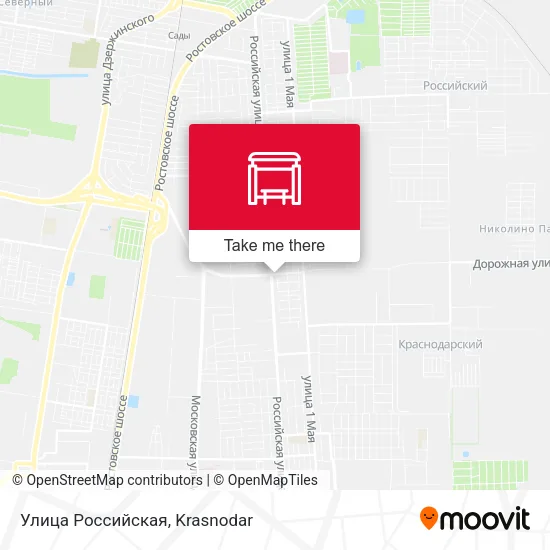 Улица Российская map