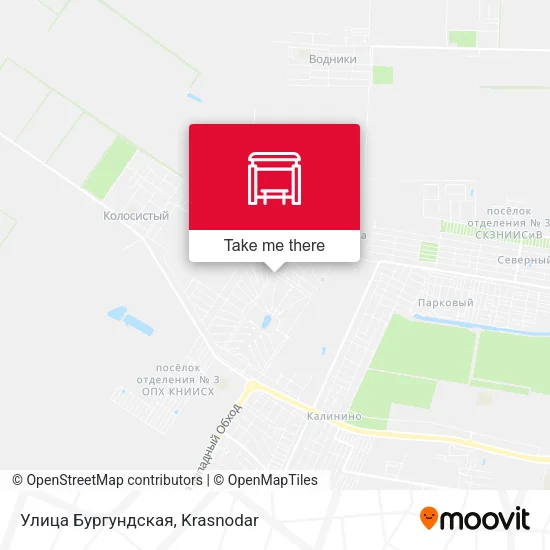 Улица Бургундская map