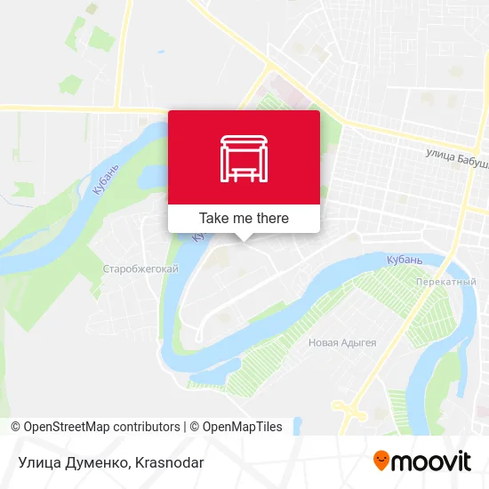 Улица Думенко map