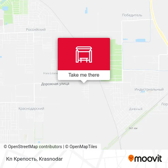 Кп Крепость map