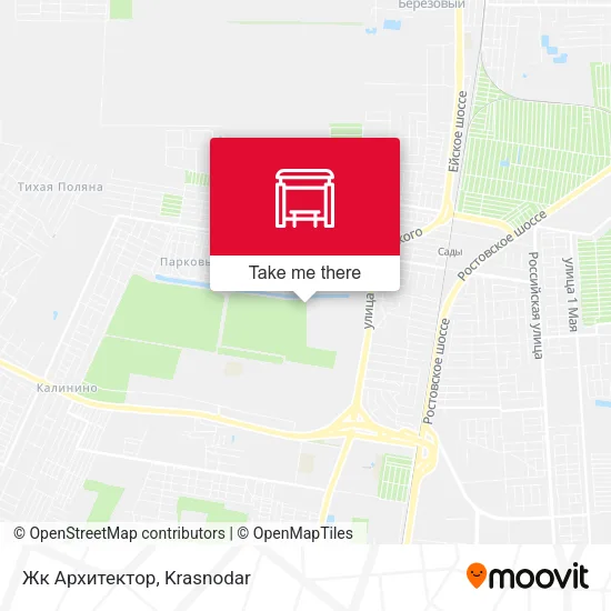 Жк Архитектор map