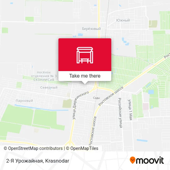 2-Я Урожайная map