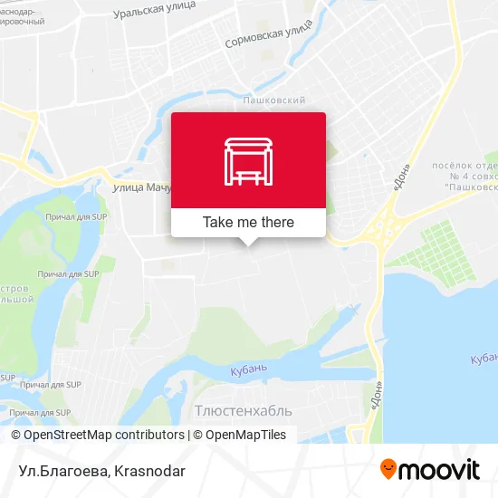 Ул.Благоева map