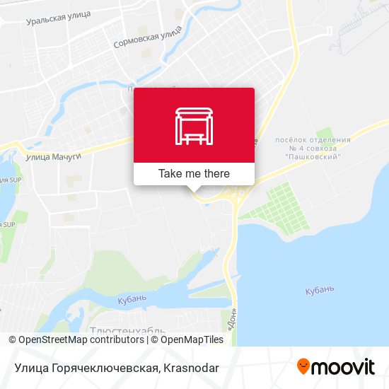 Улица Горячеключевская map